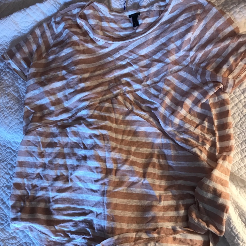 Striped JCrew Tee